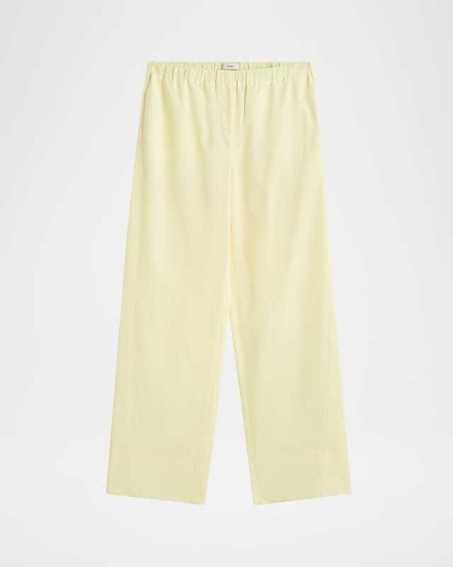 Twisted Seam Straight-Leg Boxer Trousers